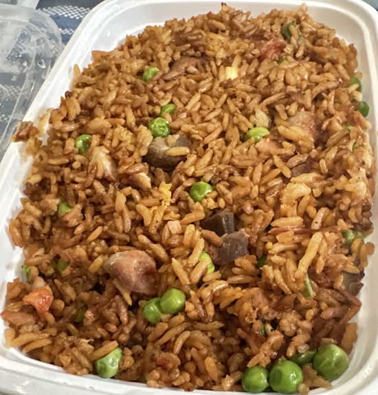 BBQ Pork Fried Rice 叉烧炒饭